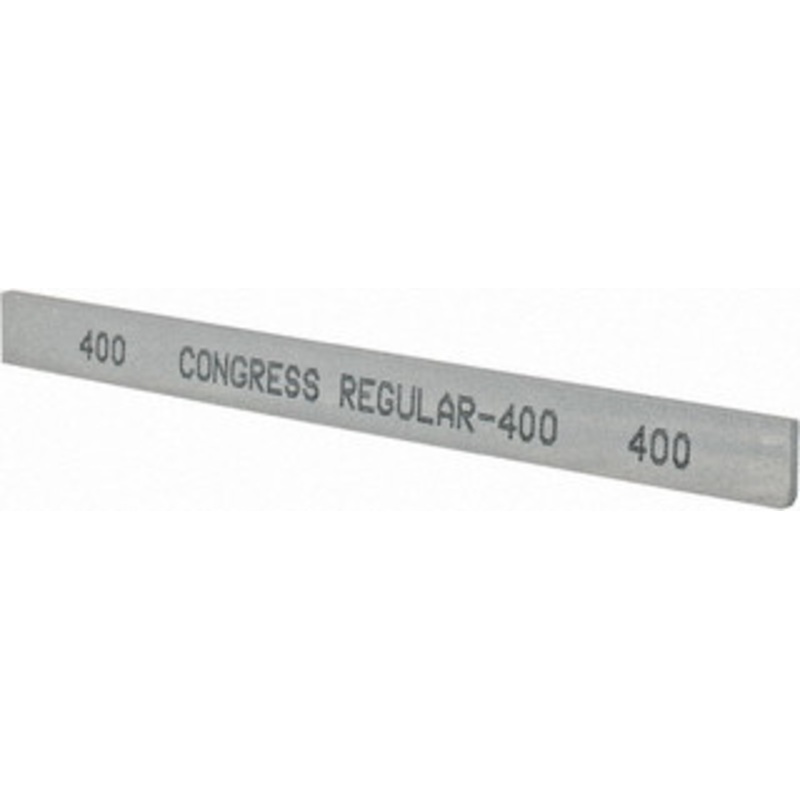 Made in USA 400 Grit Silicon Carbide Rectangular Polishing Stone Super Fine Grade, 1/2 Wide x 6 Long x 1/8 Thick REG40012186 – 05943279