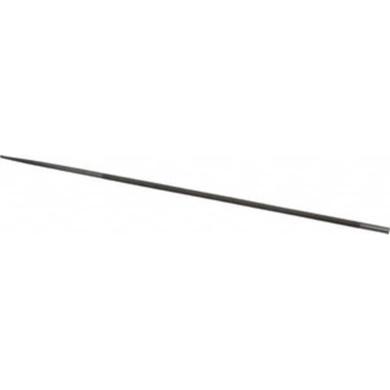 Nicholson 8 Long, Smooth Cut, Round American-Pattern File Double Cut, 5/32 Overall Thickness, Tang 02228B – 77485357