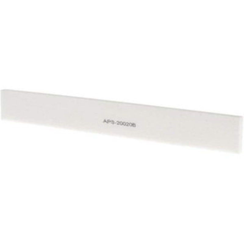 Norton 100 Grit Aluminum Oxide Rectangular Polishing Stone Fine Grade, 1 Wide x 8 Long x 1/4 Thick 61463643186 – 01555440