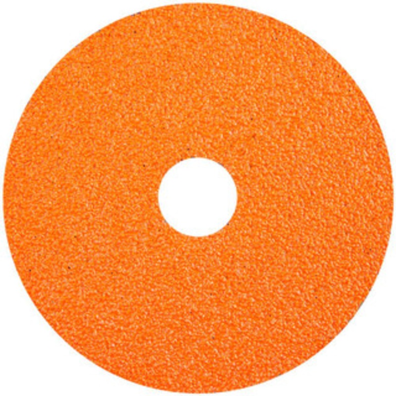 Norton 4-1/2 Diam, 7/8 Hole, 50 Grit Ceramic Alumina Fiber Disc Coarse, 11,000 Max RPM, Series BlazeX 69957370194 – 11020526