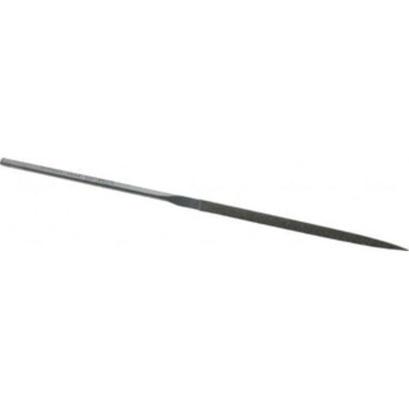 Strauss & Co. 5-1/2 OAL Fine Three Square Needle Diamond File 9/64 Wide x 9/64 Thick, 2-3/4 LOC, 91 Grit 2132 D91 – 05241724