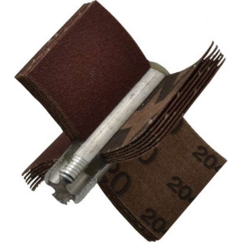 Superior Abrasives 120 Grit, Coated, Aluminum Oxide Bore Polisher 1/4 Shank Length, Fine Grade, 20,000 RPM, Polishes Bores with 1-1/2 to 2 Diam 39170 – 05657952