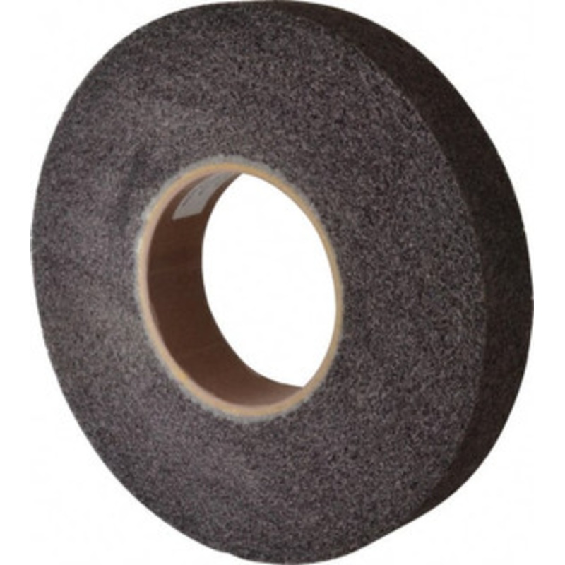 Brite Star 12 Diam, 2 Face Width, 5 Center Hole, Medium Grade, Aluminum Oxide Deburring Wheel Convolute, Soft Density 5 Grade, 3,000 RPM 66261114542 – 81244378