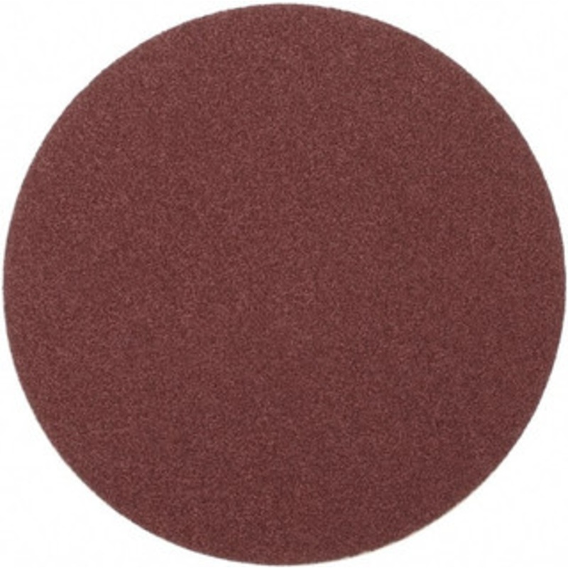 Merit Abrasives 8 Diam, 40 Grit Aluminum Oxide Adhesive PSA Disc Very Coarse, Black, Cloth Backing, Flexible 08834172088 – 72383102