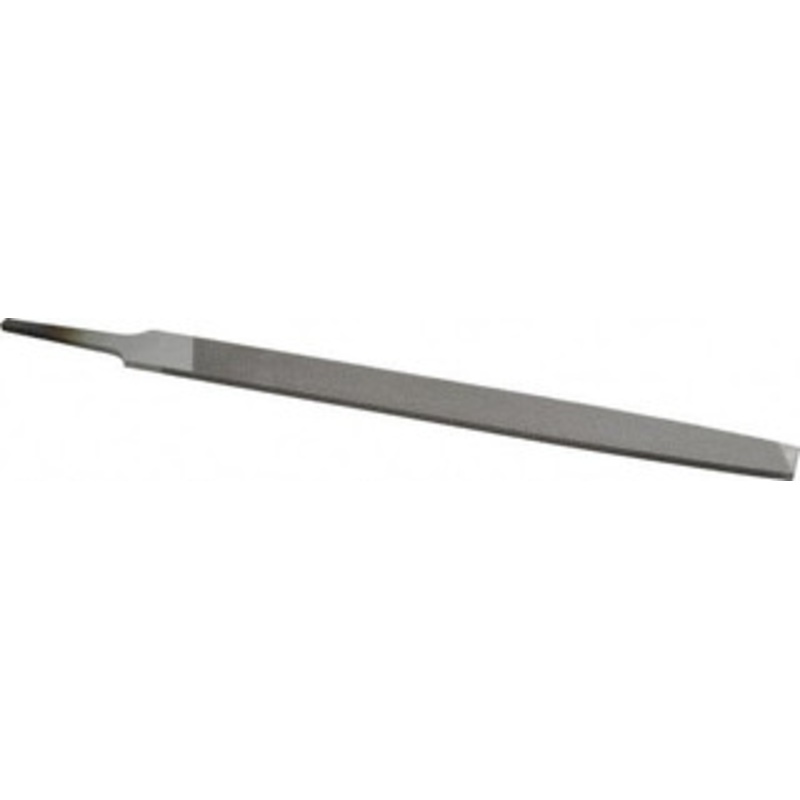 Nicholson 10 Long, Second Cut, Flat American-Pattern File Double Cut, 11/64 Overall Thickness, Tang 03698NN – 80757321