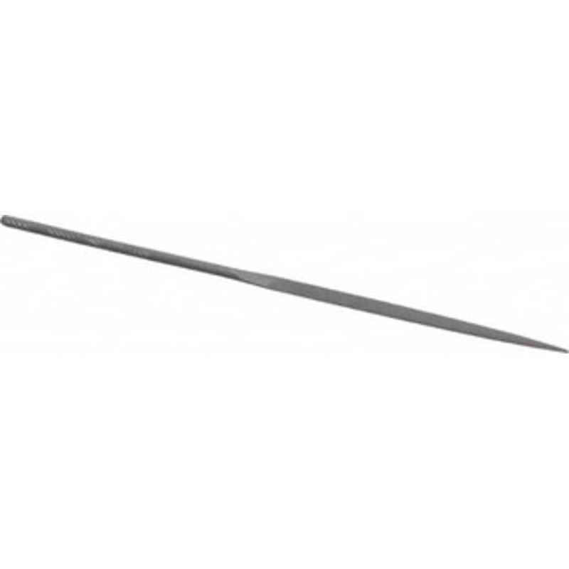 Nicholson 6-1/4 Needle Precision Swiss Pattern Crossing File 0 Cut, 2 LOC, with Handle 37863 – 60303773