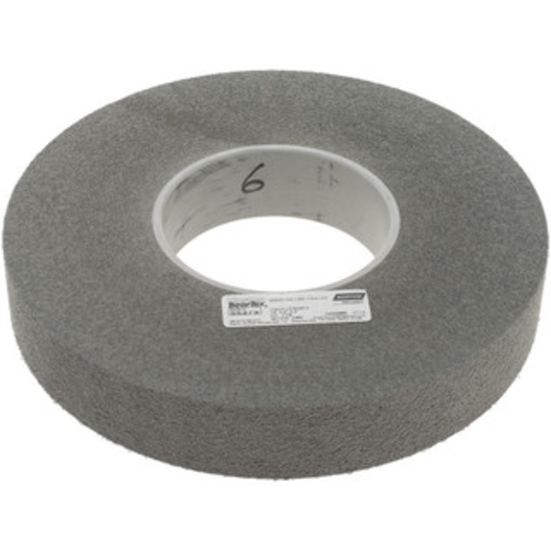 Norton 12 Diam, 2 Face Width, 5 Center Hole, Fine Grade, Silicon Carbide Deburring Wheel Convolute, Hard Density 9 Grade, 3,000 RPM 66261055279 – 05008909