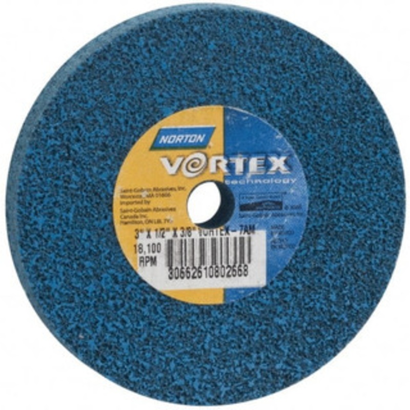 Norton 2 Diam, 1/8 Face Width, 1/4 Center Hole, Medium Grade, Aluminum Oxide Deburring Wheel Unitized, Medium Density 5 Grade 66254406346 – 45452331