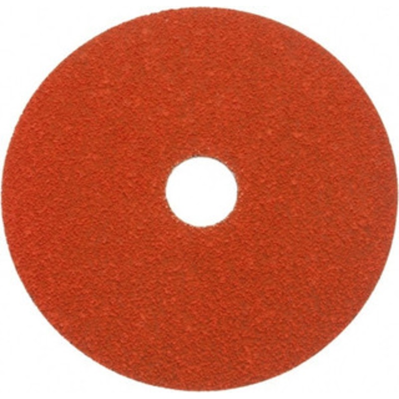 Norton 5 Diam, 7/8 Hole, 50 Grit Ceramic Fiber Disc Series R980P 69957398007 – 42065219