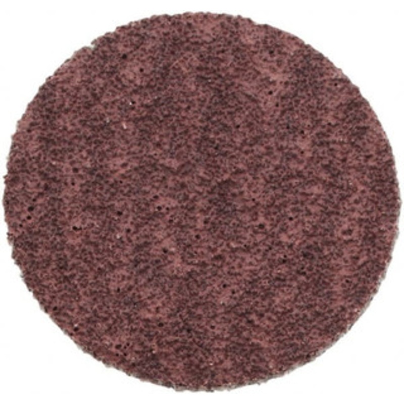 Standard Abrasives 1 80 Grit Aluminum Oxide Quick Change Disc Type S Attachment, Medium Grade, Light Brown, Coated, 40,000 RPM, SocAtt Compatible 7100093312 – 32965402