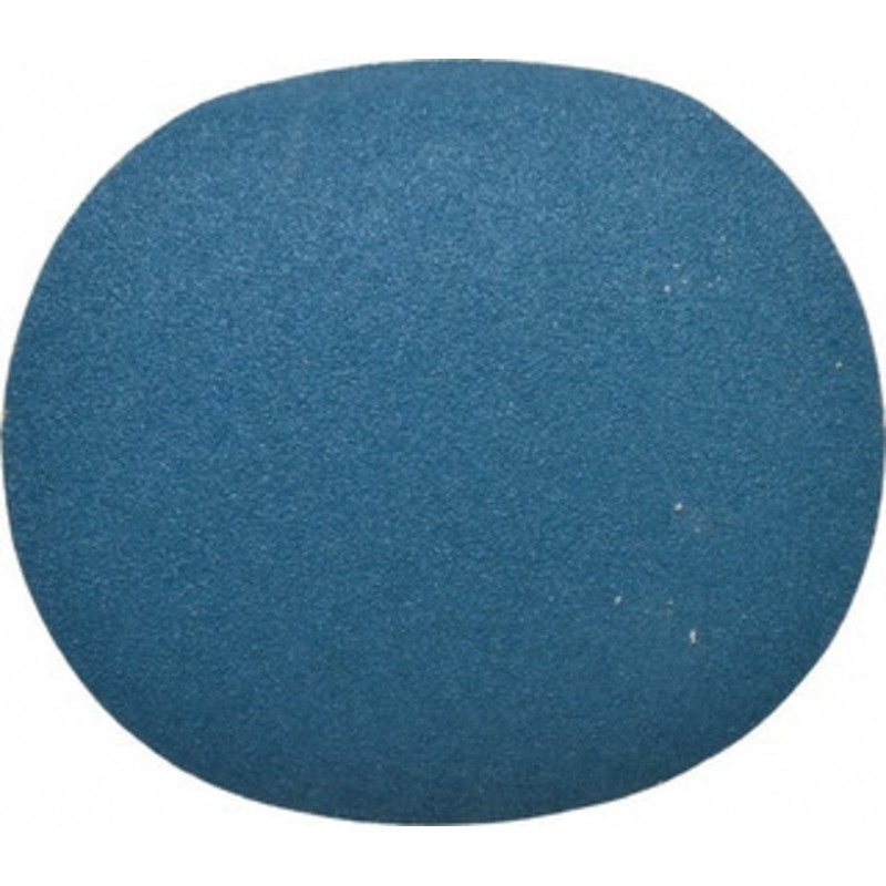 Superior Abrasives 10 Diam, 36 Grit Zirconia Alumina Adhesive PSA Disc Very Coarse Grade, Blue, Cloth Backing, Flexible 17512 – 88592423