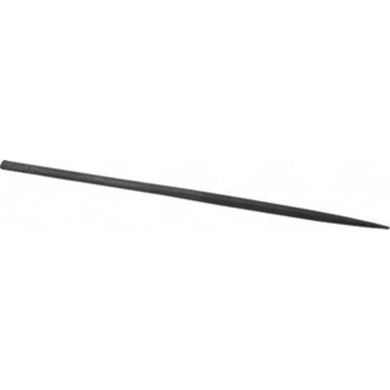Value Collection 6-1/4 Needle Precision Swiss Pattern Square File 0 Cut, 0 Cut, 3 LOC, 6 Width x 0.14 Thick, with Handle 382-0603 – 00662205