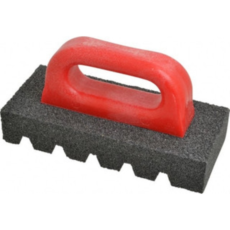 Made in USA 8 Long x 3-1/2 Wide x 1-1/2 Thick, Silicon Carbide Sharpening Stone Fluted Rectangle, 24 Grit, Very Coarse Grade UHR250 – 07558117