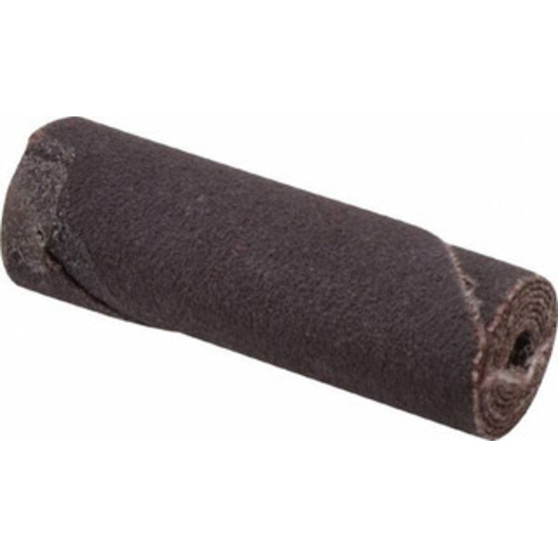 Merit Abrasives 5/8 Max Roll Diam x 2 OAL, 120 Grit Straight Cartridge Roll 3/16 Pilot Hole Diam, Fine Grade 08834180404 – 09054586