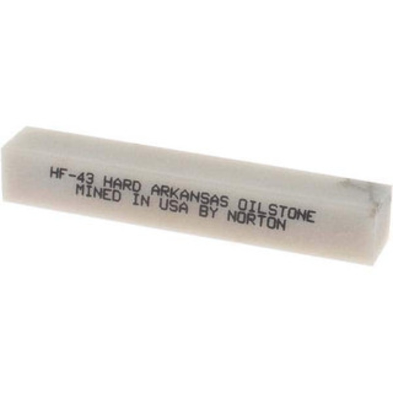 Norton 3 Long x 1/2 Wide x 1/2 Thick, Novaculite Sharpening Stone Square, Ultra Fine Grade 61463686600 – 00578609