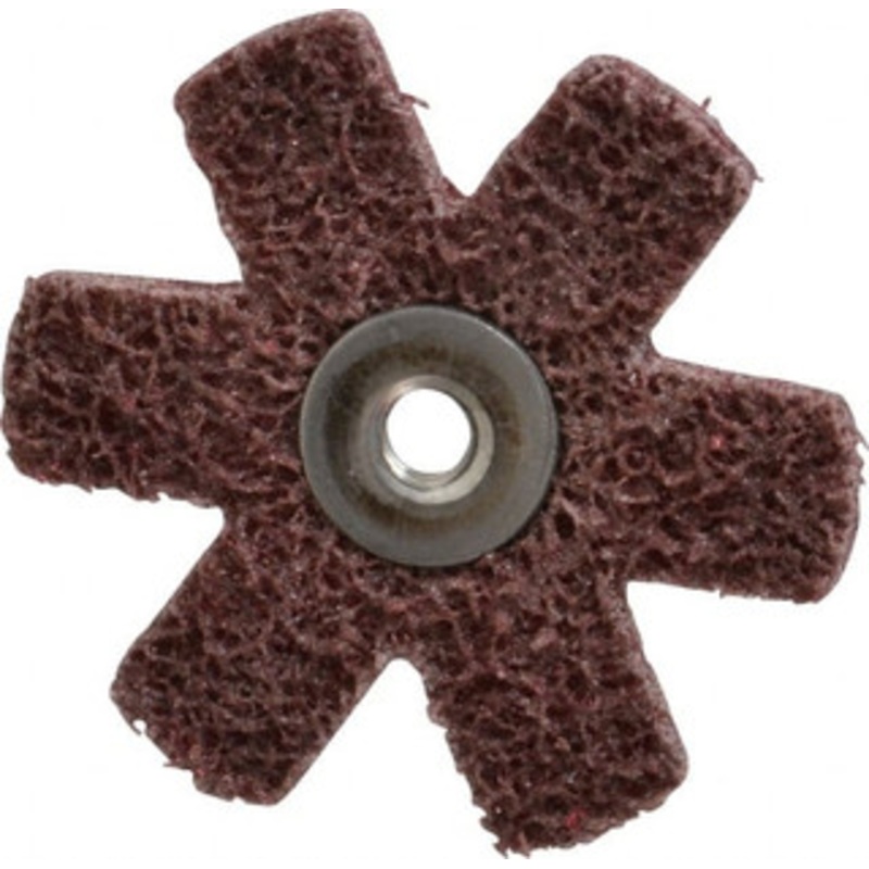 Superior Abrasives 2 Diam Nonwoven Sanding Star Medium Grade, Eyelet, 8,000 RPM 28836 – 40037632
