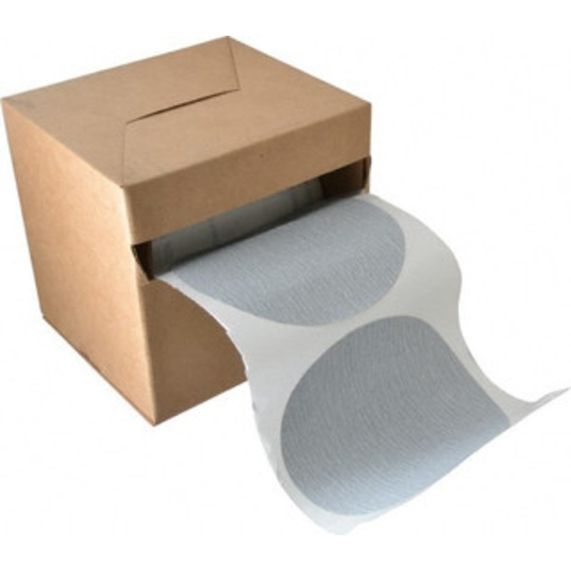 Made in USA 6 Diam, 320 Grit Silicon Carbide Adhesive PSA Disc Extra Fine Grade, B Weighted Paper Backing, For Low Speed Dual-Action Sanders, Random Orbital Sanders 809775-58452 – 05833207