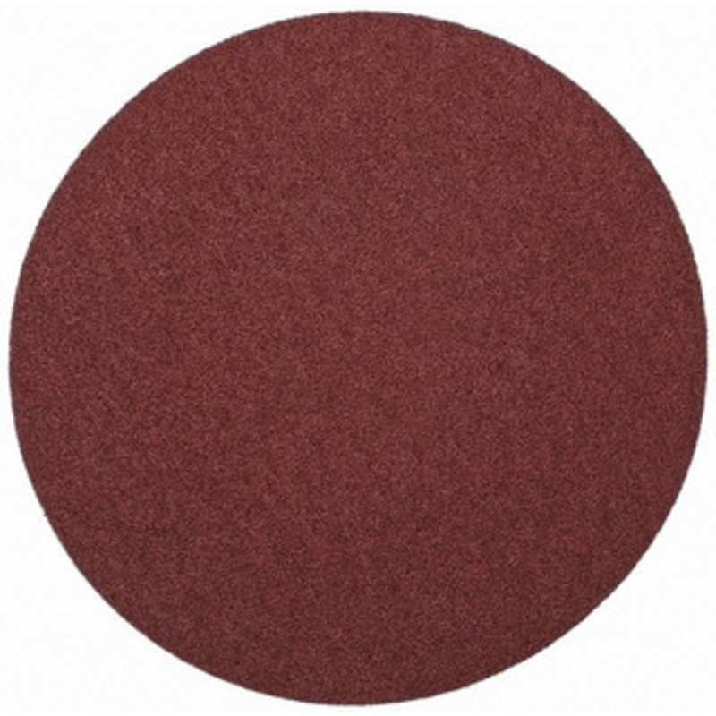 Merit Abrasives 10 Diam, 40 Grit Aluminum Oxide Adhesive PSA Disc Very Coarse, Black, Cloth Backing, Flexible 08834173017 – 72383409