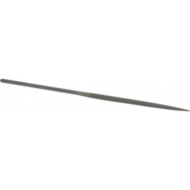 Nicholson 6-1/4 Needle Precision Swiss Pattern Half Round File 2 Cut, 3 LOC, with Handle T37814 – 60304052