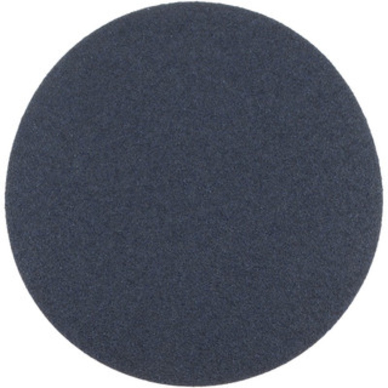 Norton 12 Diam, 36 Grit Zirconia Alumina Adhesive PSA Disc Very Coarse, Blue, Y Weighted Cloth Backing, Flexible 66261138319 – 82288150