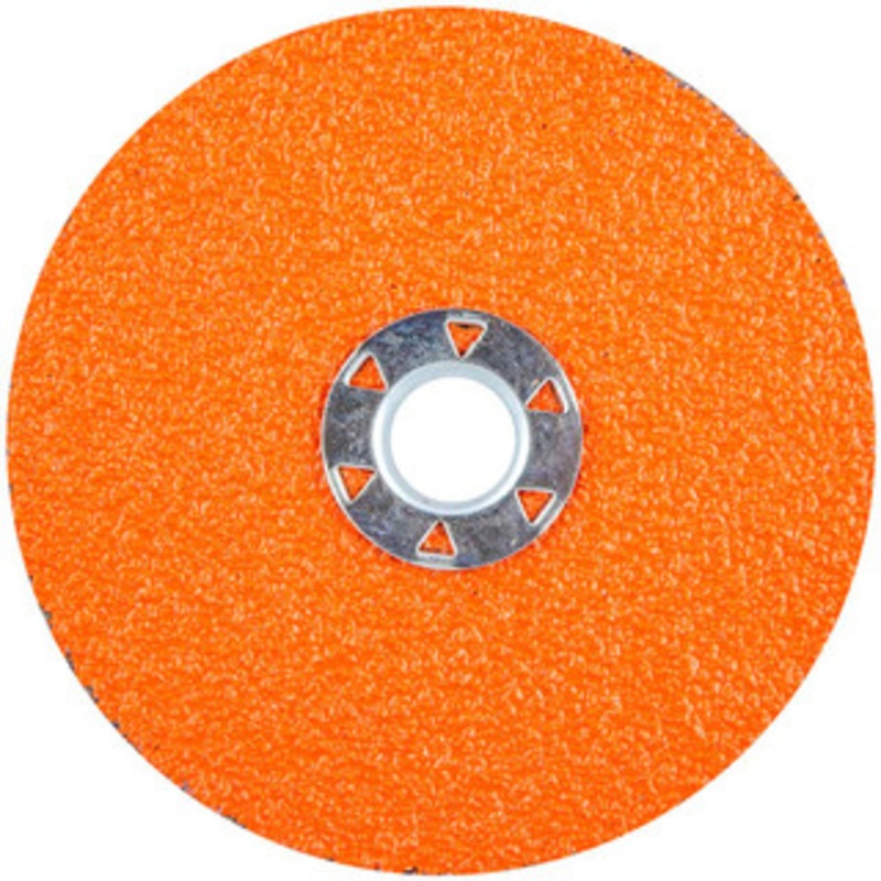 Norton 5 Diam, 5/8 Hole, 36 Grit Ceramic Alumina Fiber Disc Coarse, 10,000 Max RPM, Series BlazeX 69957370209 – 11020575