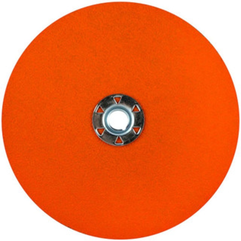Norton 7 Diam, 5/8 Hole, 60 Grit Ceramic Alumina Fiber Disc Coarse, 8,600 Max RPM, Series F980 66261042249 – 47433867