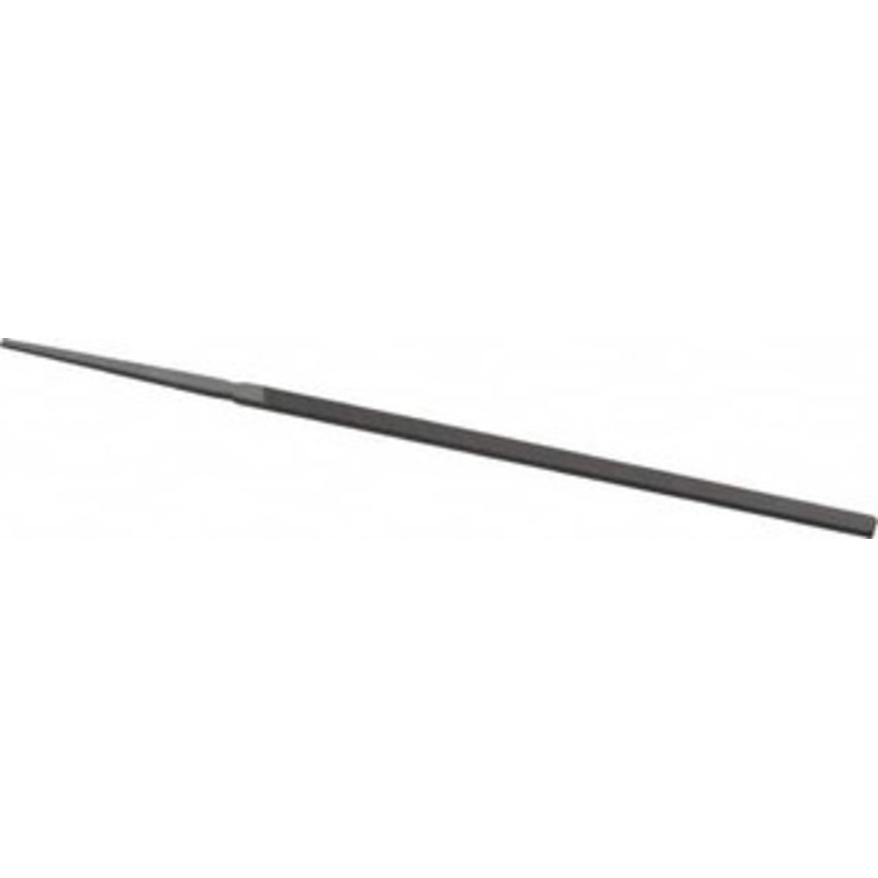 Grobet USA 4 Standard Precision Swiss Pattern Narrow Pillar File Double Cut, 4 Cut, 5/32 Width x 5/64 Thick, with Tang 31.205 – 60207149