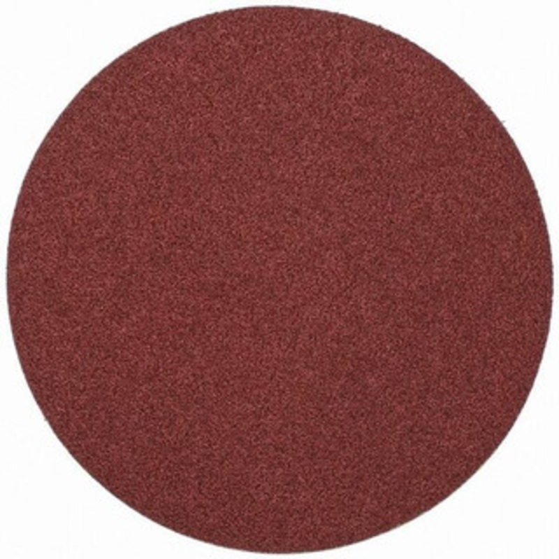 Merit Abrasives 10 Diam, 36 Grit Aluminum Oxide Adhesive PSA Disc Very Coarse, Black, Cloth Backing, Flexible 08834173016 – 72383391