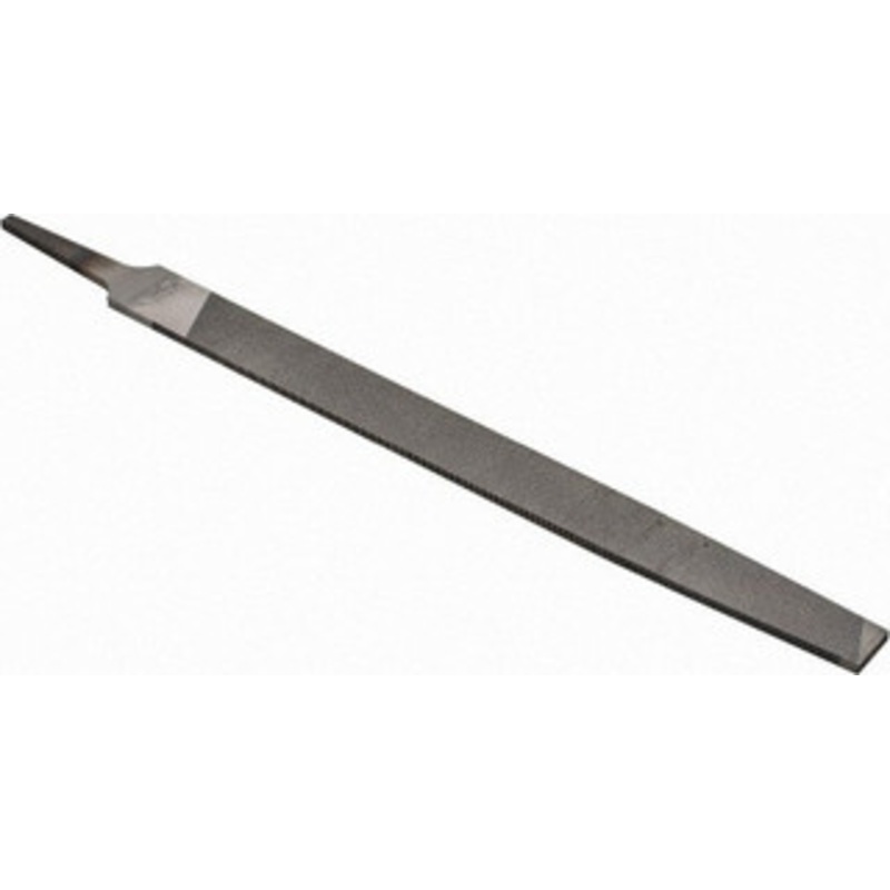 Nicholson 10 Long, Bastard Cut, Mill American-Pattern File Single Cut, 11/64 Overall Thickness, Tang 08642NN – 80755317