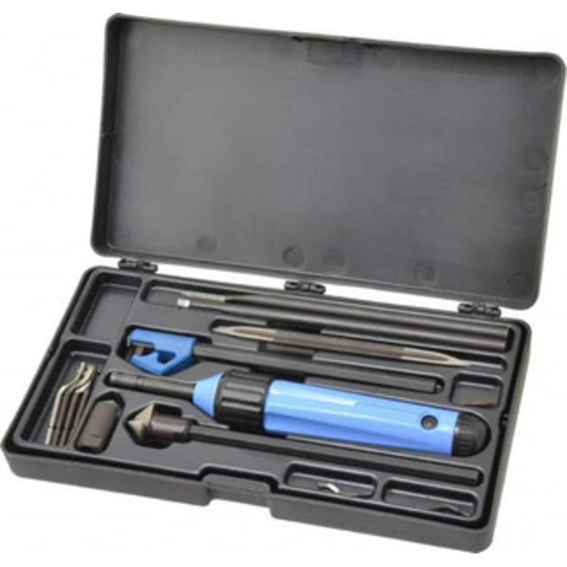 Noga 18 Piece High Speed Steel Hand Deburring Tool Set Blade Type S10, S20, S30, S101, C12, C20, N1, N2, T-120, D50, D66, L1, Holder Type C, D, L, N, S, UK 3000 – 05752779