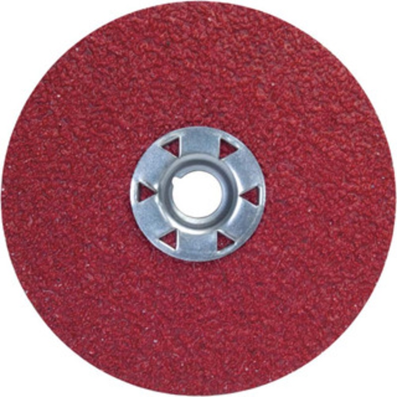 Norton 5 Diam, 5/8-11 Hole, 60 Grit Ceramic Alumina Fiber Disc 10,000 Max RPM 77696009752 – 41710237
