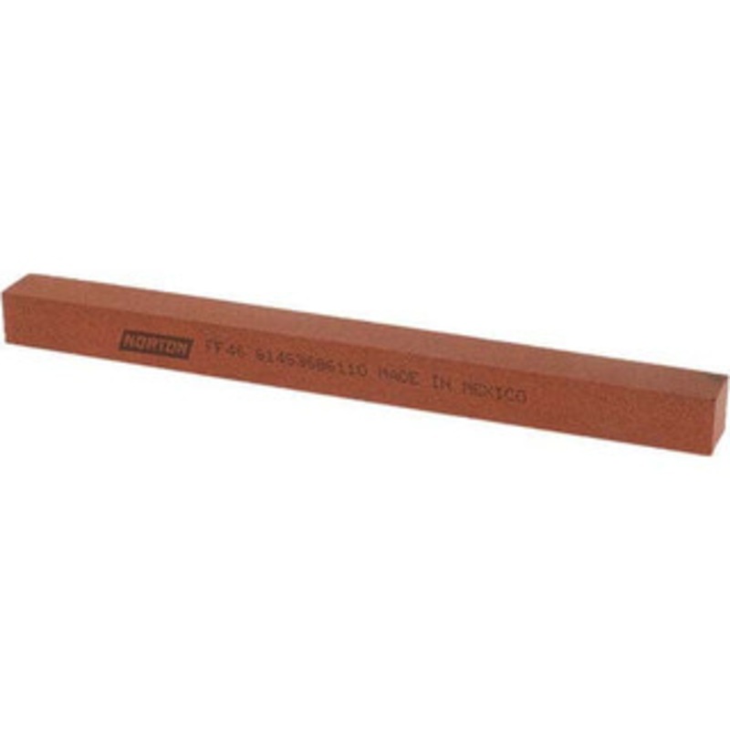 Norton 6 Long x 1/2 Wide x 1/2 Thick, Aluminum Oxide Sharpening Stone Square, Fine Grade 61463686110 – 00578195