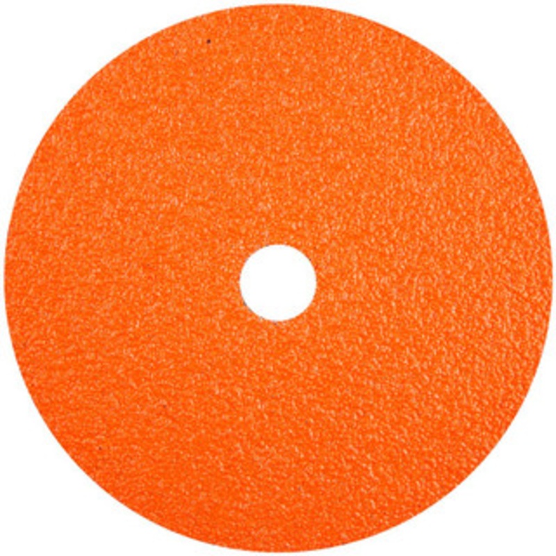 Norton 7 Diam, 7/8 Hole, 36 Grit Ceramic Alumina Fiber Disc Coarse, 8,600 Max RPM, Series BlazeX 69957370201 – 11020435