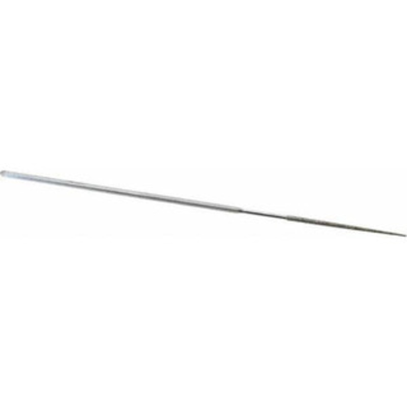 Strauss & Co. 5-1/2 OAL Coarse Round Needle Diamond File 1/16 Wide x 1/16 Thick, 1-5/8 LOC, 181 Grit MI8621 D181 – 05237201