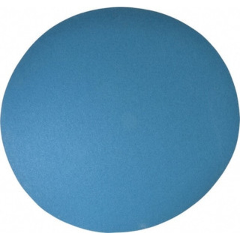 Superior Abrasives 20 Diam, 60 Grit Zirconia Alumina Adhesive PSA Disc Medium Grade, Blue, X Weighted Backing, Flexible 17486 – 01008895