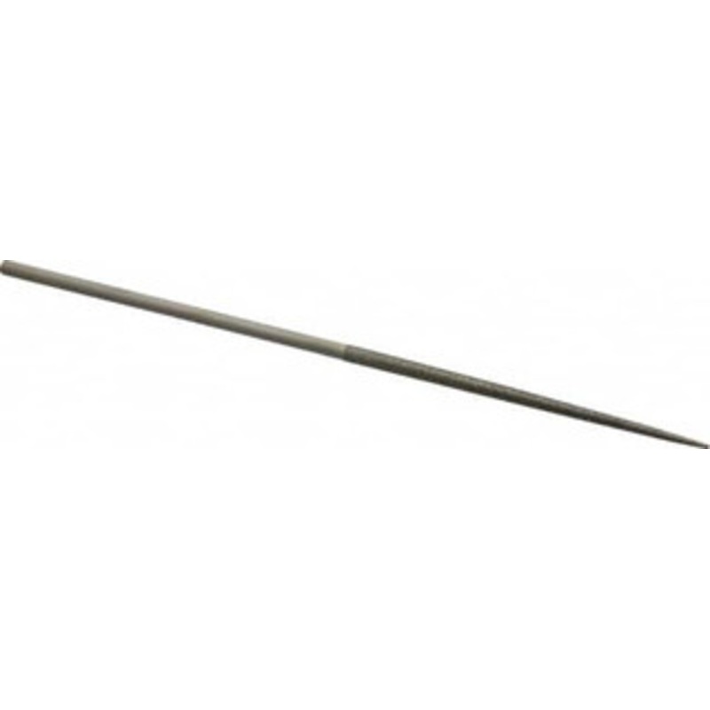 Value Collection 5-1/2 OAL Medium Round Needle Diamond File 1/8 Wide x 1/8 Thick, 2-3/4 LOC 2162M – 00448589
