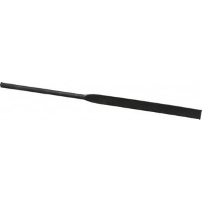 Value Collection 6-1/4 Needle Precision Swiss Pattern Equalling File 2 Cut, 2 Cut, 3 LOC, 6 Width x 0.07 Thick, with Handle 382-0627 – 00667220