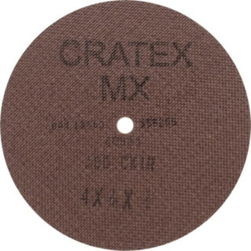 Cratex 4 Diam, 1/4 Hole, 80 Grit Aluminum Oxide Fiber Disc Medium 40881 – 03596699