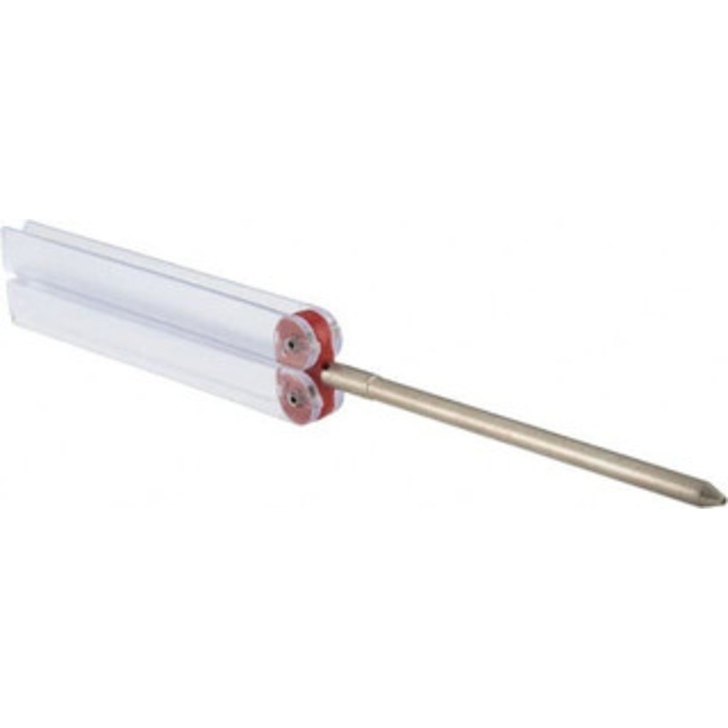 DMT Diamond Machining Technology 9-1/2 OAL Fine Round Chainsaw File Diamond File 7/32 Wide x 7/32 Thick, 3-3/4 LOC, Red, 600 Grit FCS7F – 40109340