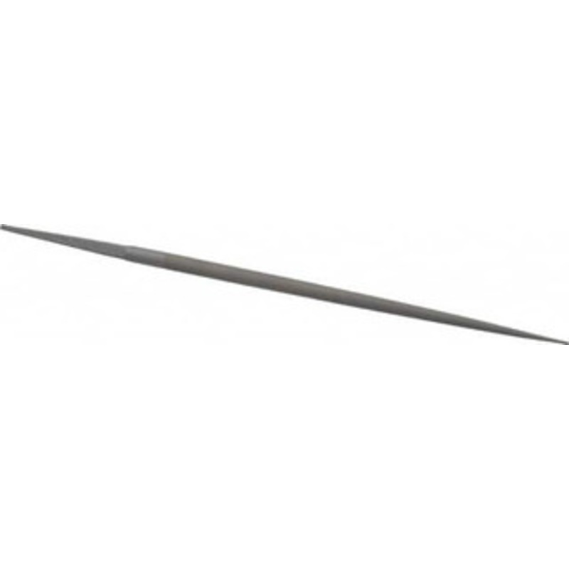Grobet USA 6 Standard Precision Swiss Pattern Round File Double Cut, 1 Cut, 1/4 Width, with Tang 31.289 – 60112315