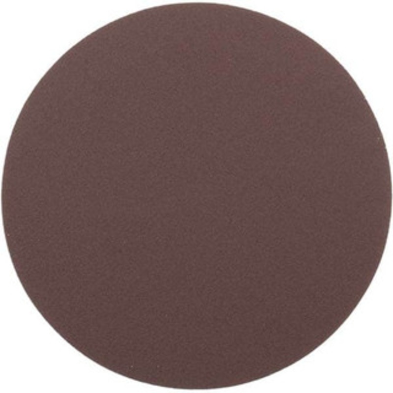 Merit Abrasives 10 Diam, 100 Grit Aluminum Oxide Adhesive PSA Disc Medium Grade, Black, Cloth Backing, Flexible, Use with Stationary Disc Sanders 08834173021 – 72383441