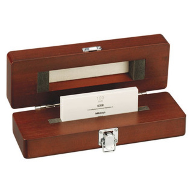 Mitutoyo Gage Block with CTE, CERA, 100mm – 613681-51B