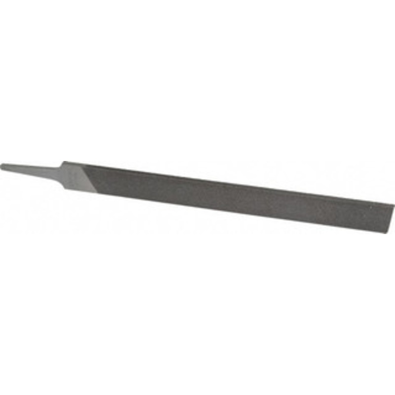 Nicholson 12 Long, Second Cut, Flat American-Pattern File Double Cut, 9/32 Overall Thickness, Tang 06117N – 80756323