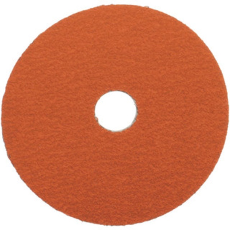 Norton 5 Diam, 7/8 Hole, 60 Grit Ceramic Fiber Disc Series R980P 69957398008 – 42064402