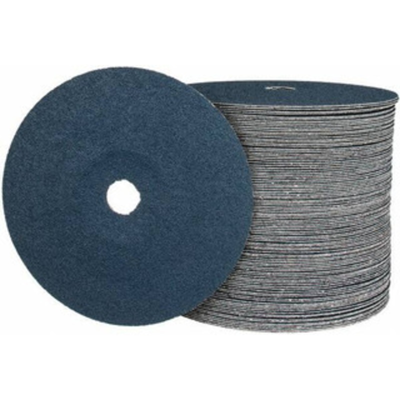 CGW Abrasives 7 Diam, 7/8 Hole, 60 Grit Zirconia Alumina Fiber Disc Medium, 8,600 Max RPM 48541 – 89496970