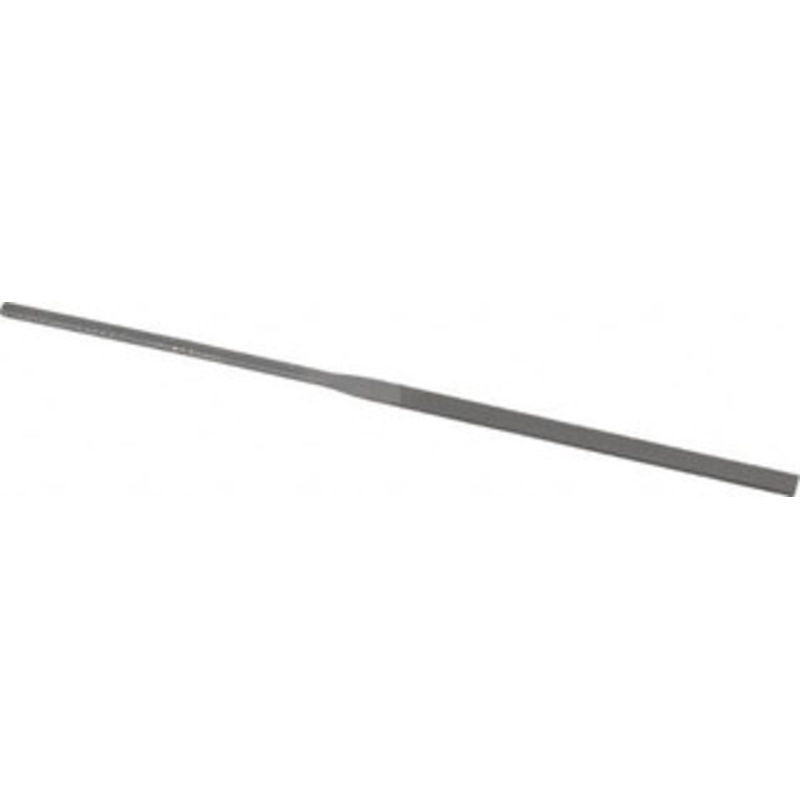 Grobet USA 6-1/4 Needle Precision Swiss Pattern Equalling File 0 Cut, 3 LOC, with Handle 31.506 – 60234309
