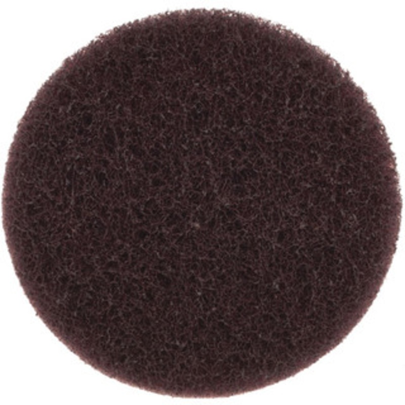Merit Abrasives 3 Aluminum Oxide Quick Change Disc Type S Attachment, Very Fine Grade, Non-Woven, 20,000 RPM, Power-Lock Type 2 Compatible 08834166403 – 72380496