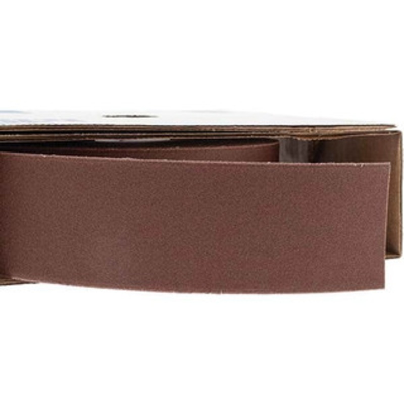 Norton 2 x 50 Yd 180 Grit Aluminum Oxide Shop Roll Very Fine Grade, J Weighted Cloth Backing 66261126295 – 00404186