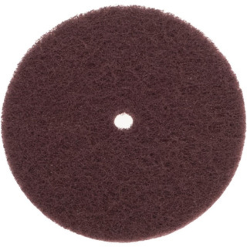 Norton 6 Very Fine Grade Aluminum Oxide Deburring Disc 1/2 Center Hole, Arbor Connection, 4,000 Max RPM 66261004980 – 97252662