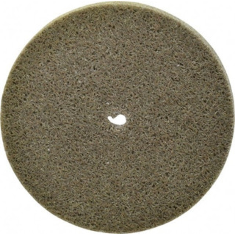 Standard Abrasives 3 Diam, 1/4 Face Width, 1/4 Center Hole, Fine Grade, Aluminum Oxide Deburring Wheel Unitized, Medium/Hard Density 7 Grade, 18,000 RPM 7000046912 – 00544387